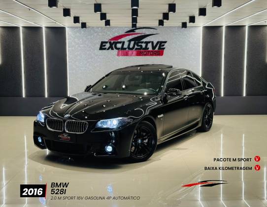 BMW 528i 2.0 M SPORT 16V GASOLINA 4P AUTOMÁTICO BMW 528i 2.0 M SPORT 16V GASOLINA 4P AUTOMÁTICO